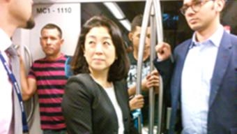 keiko on subway