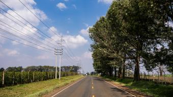 Highway of Kiambu in Kenya